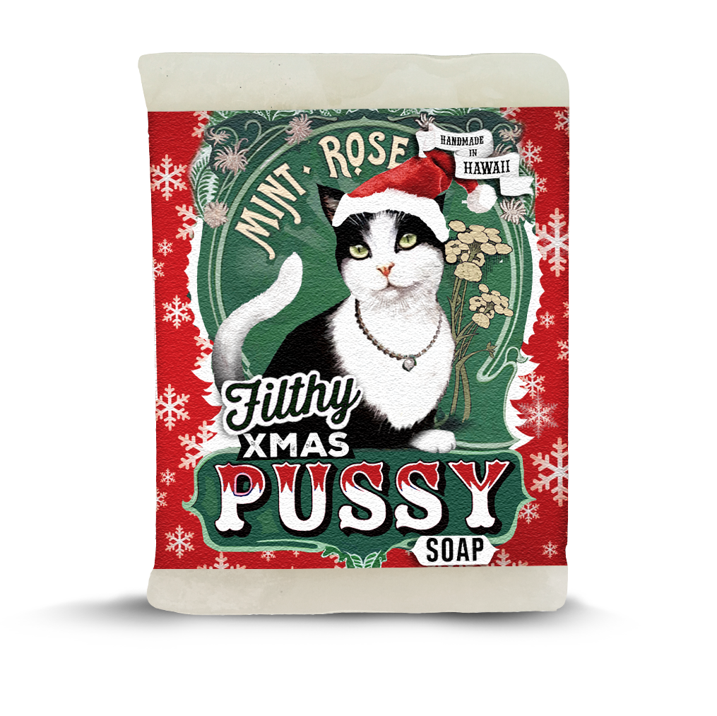 Filthy XMAS Pussy Soap bar by Filthy Farmgirl