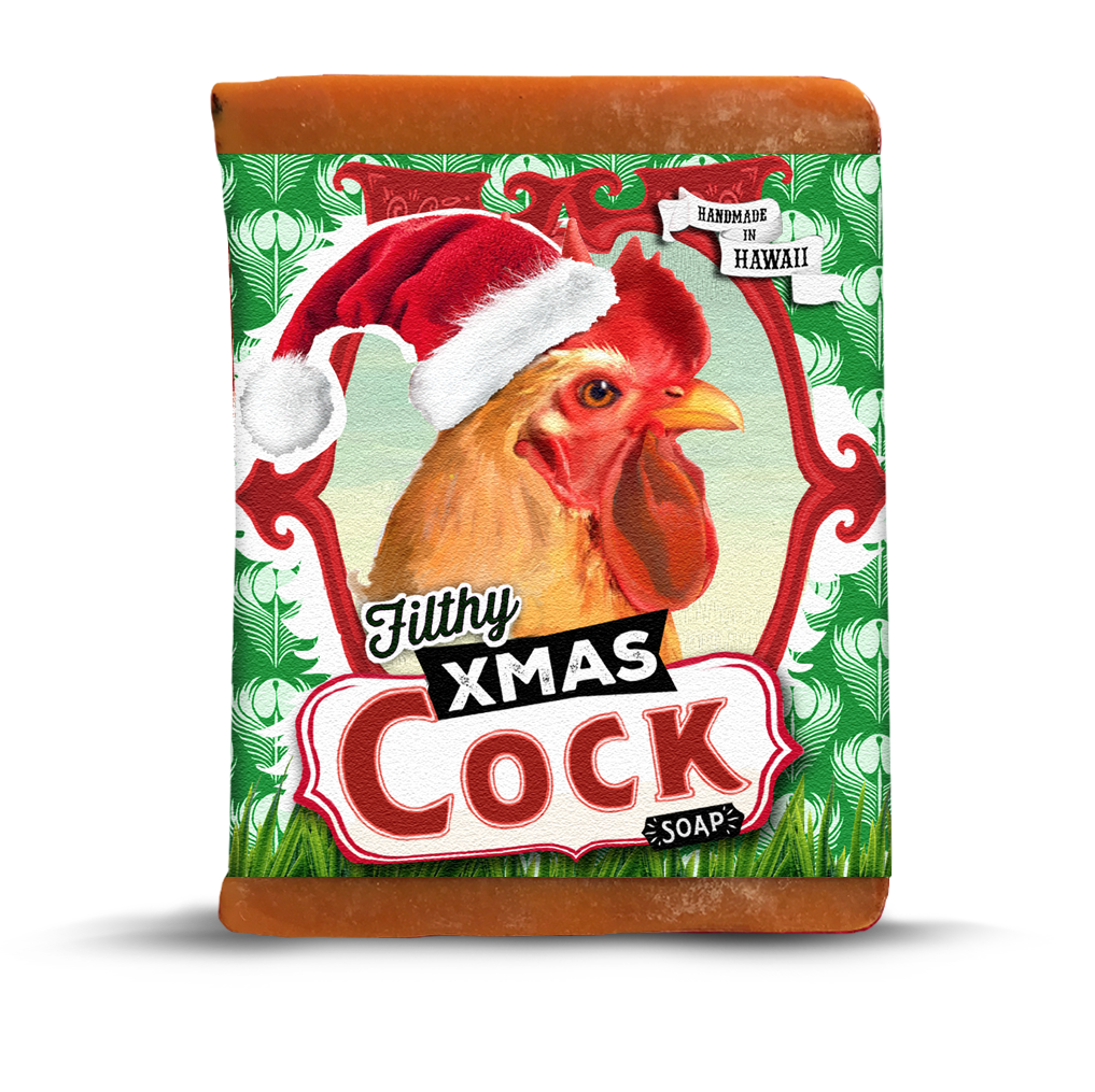 Filthy XMAS Cock Soap bar by Filthy Farmgirl