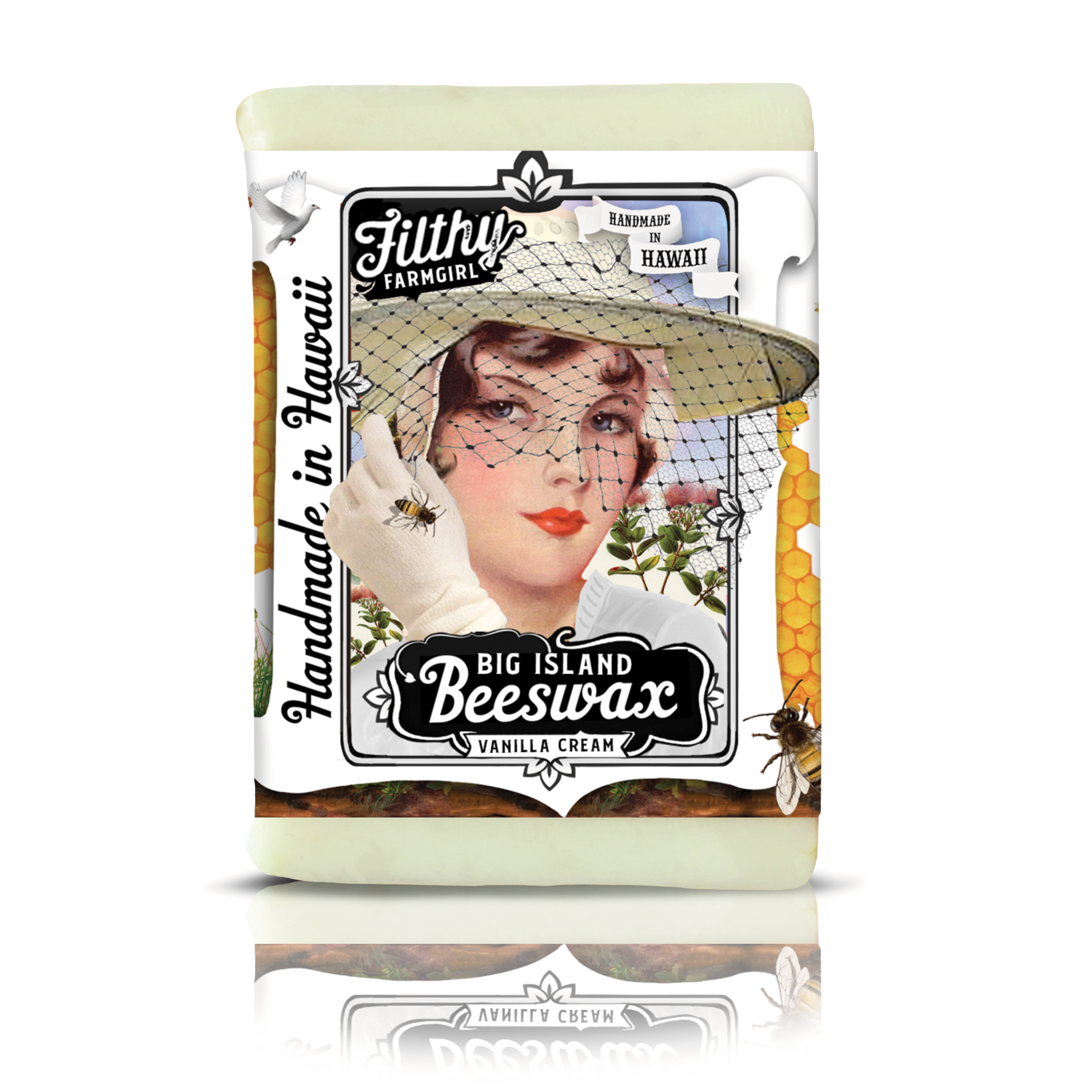 Big Island Beeswax soap bar by Filthy Farmgirl