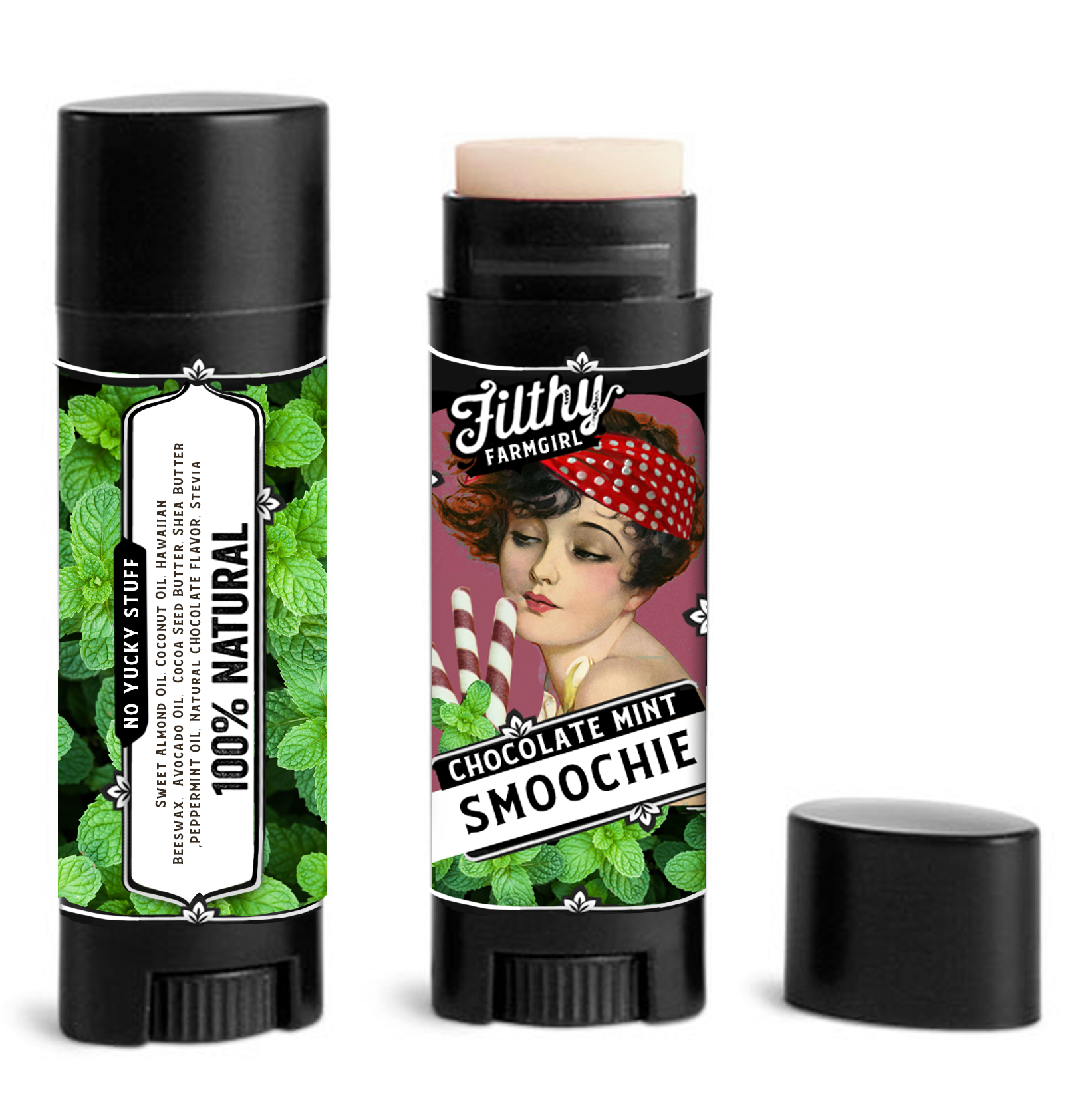 Mint Chocolate Smoochie Lip Balm by Filthy Farmgirl