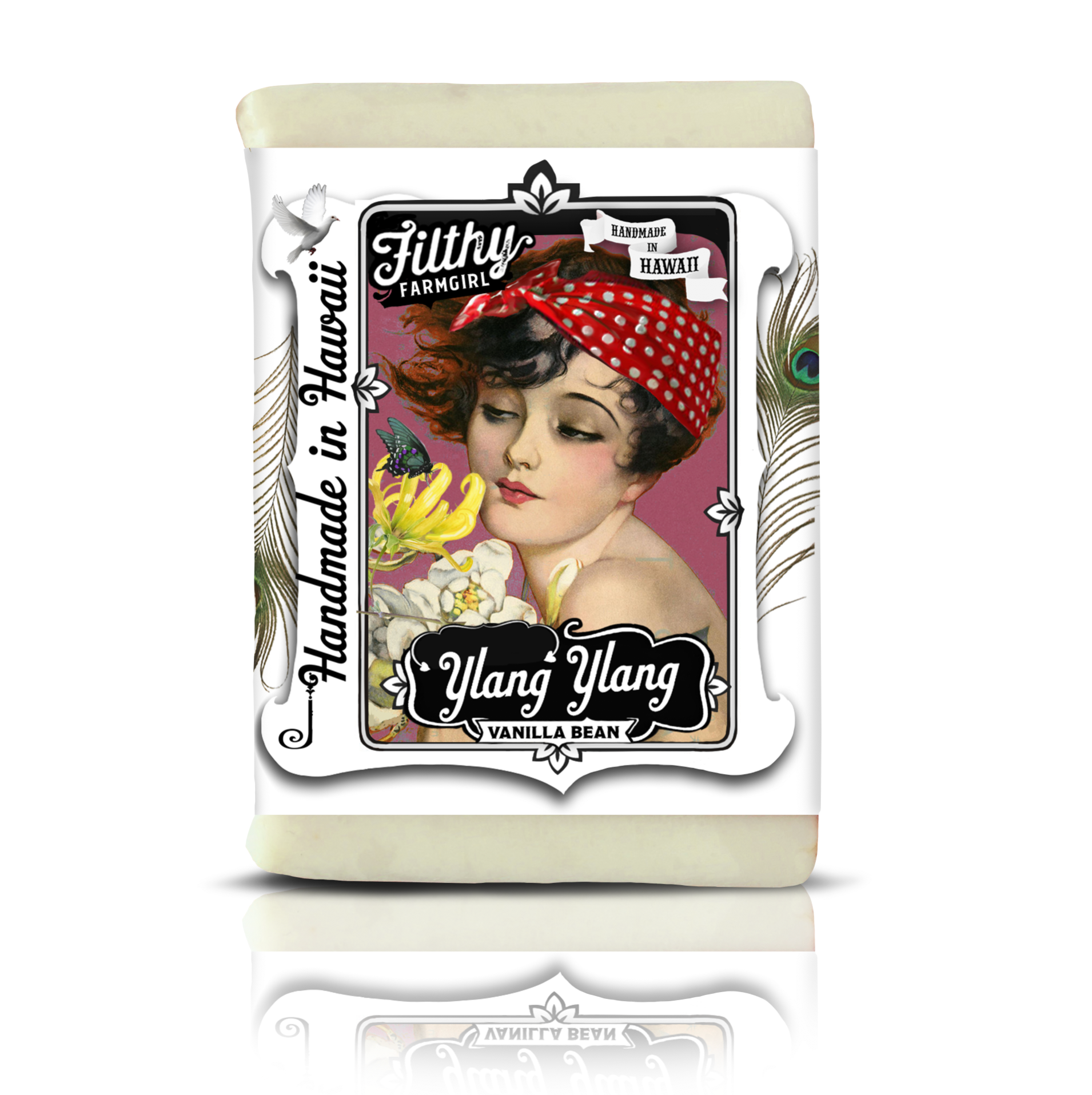 Ylang Ylang Vanilla Bean soap bar by Filthy Farmgirl