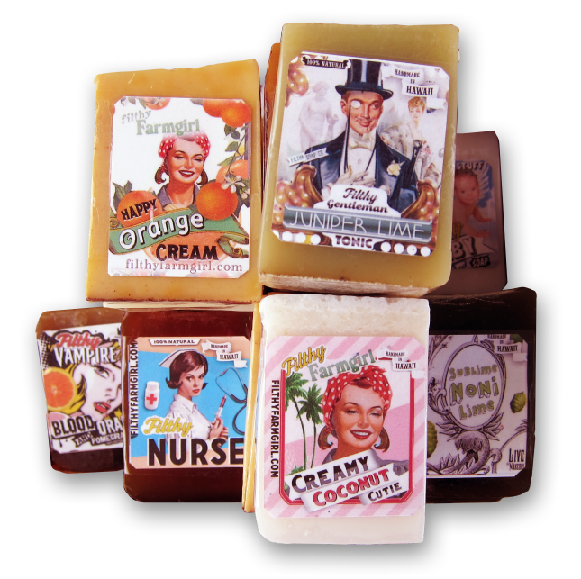 Filthy Farmgirl soap sampler pack