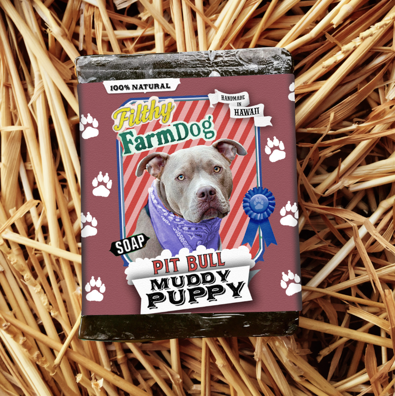 Muddy Puppy Dog Soap - natural dog soap by Filthy Farmgirl