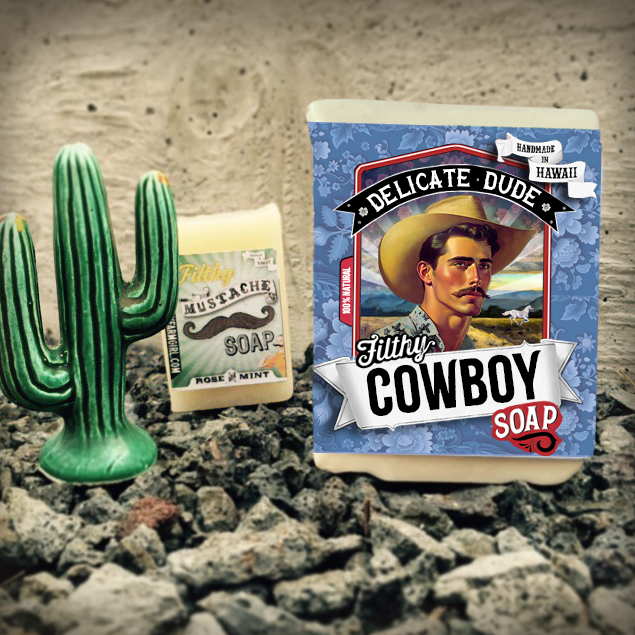 Filthy Cowboy - Delicate Dude soap bar by Filthy Farmgirl