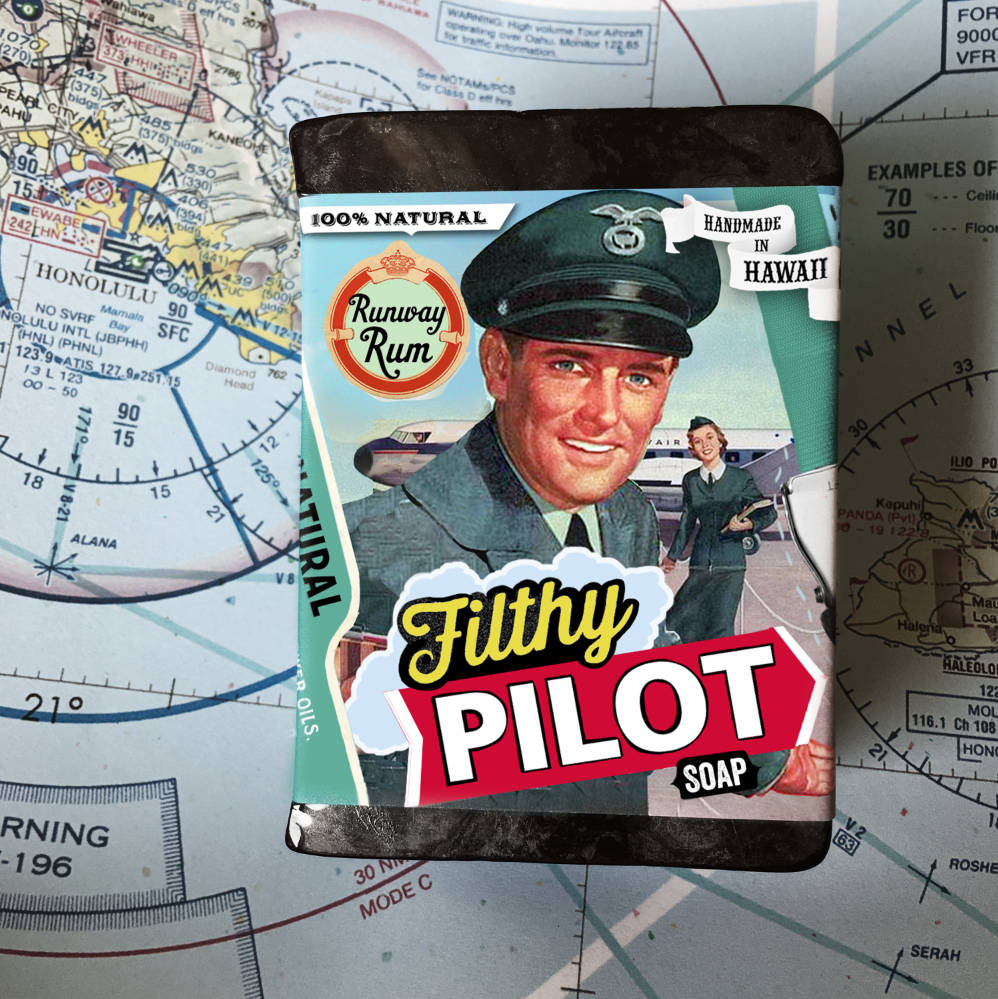 Filthy Pilot Soap bar by Filthy Farmgirl