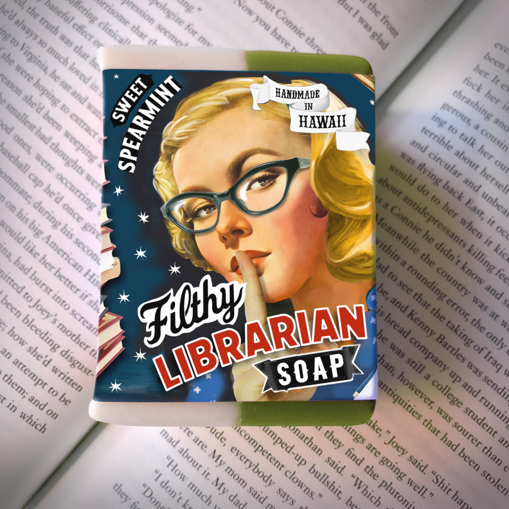 Filthy Librarian Soap bar by Filthy Farmgirl