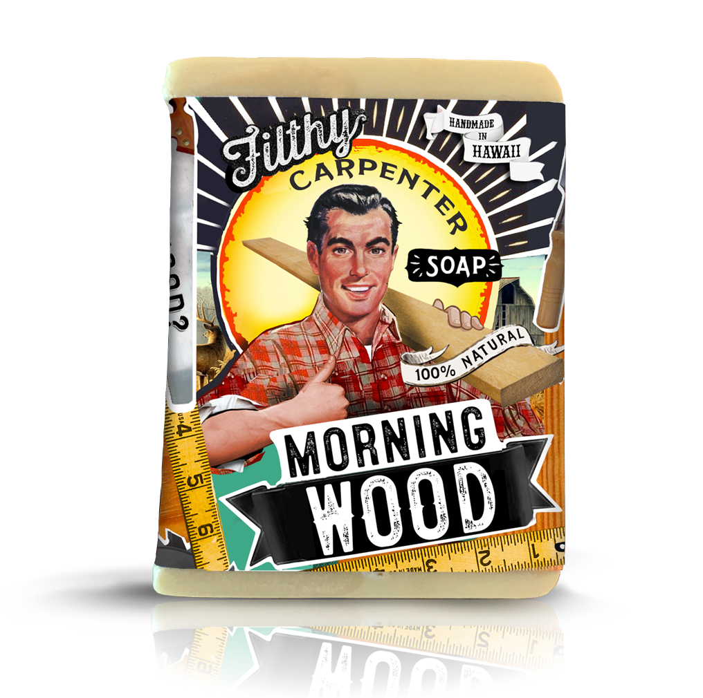 Filthy Carpenter Soap - Morning Wood bar by Filthy Farmgirl