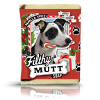 Filthy Mutt Xmas Dog Soap bar by Filthy Farmgirl