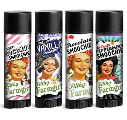 Filthy Farmgirl Smoochie Lip Balm sampler