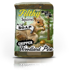 Filthy Squirrel-Chipper Woodland Pine soap bar by Filthy Farmgirl